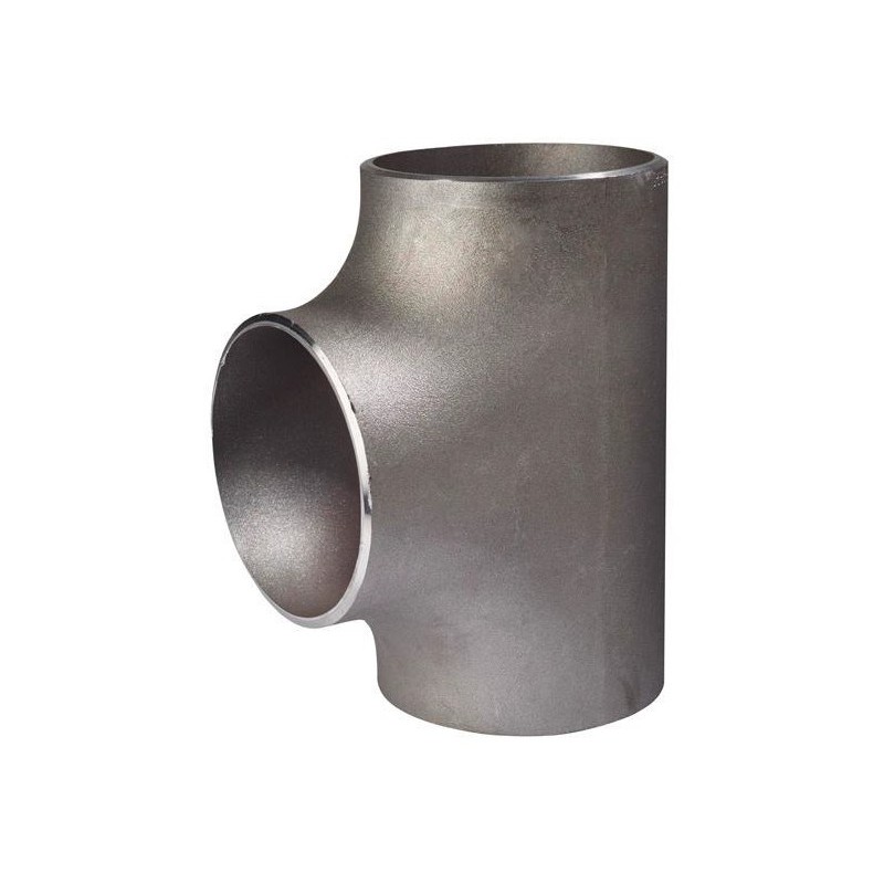 Té acier égal sans soudure noir S235 (T10) EN 10253-1 - 168.3mm X 4.5mm Té acier égal sans soudure noir S235 (T10) EN 10253-1 - 168.3mm X 4.5mm