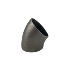 Coude inox 304L à souder 3D 45° ISO roulé soudé épaisseur 2mm - DN40 ~ 1''1/2 ~ Ø48.30