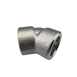 Coude 45° à souder inox 316L SW série 3000 - DN20 ~ 3/4'' ~ Ø26.70