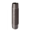 Mamelon bobine en acier brute noire Mâle-Mâle type 530 - 1"1/4 - 500mm   (0.5M)