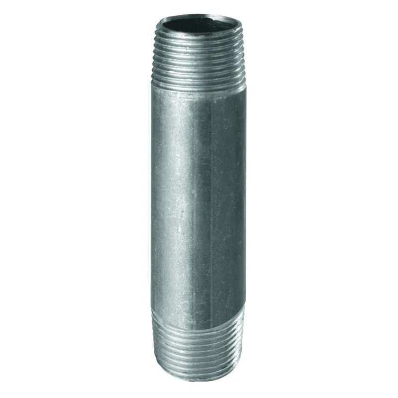 Mamelon bobine en acier Galvanisée / Galva Mâle-Mâle type 530 - 1/8" - 200mm (0.2M) Mamelon bobine en acier Galvanisée / Galva Mâle-Mâle type 530 - 1/8" - 200mm (0.2M)